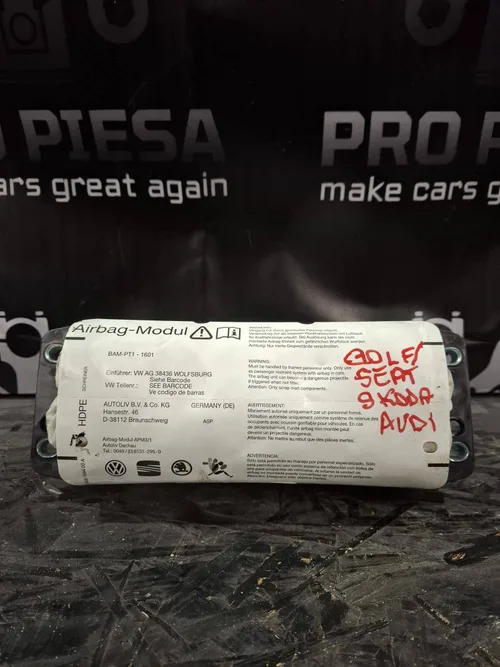 Airbag pasager Volkswagen Golf V