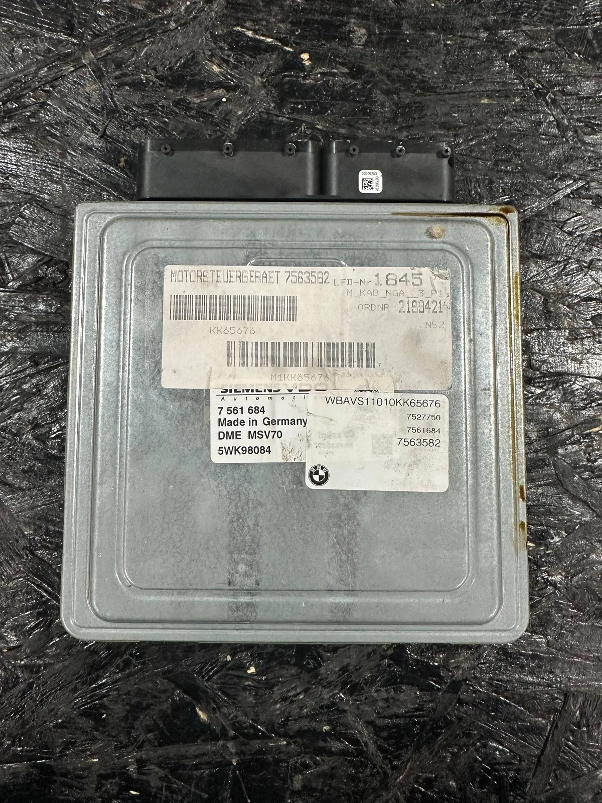 Calculator motor BMW Seria 3 3 E90 E91 N52B25 7561684