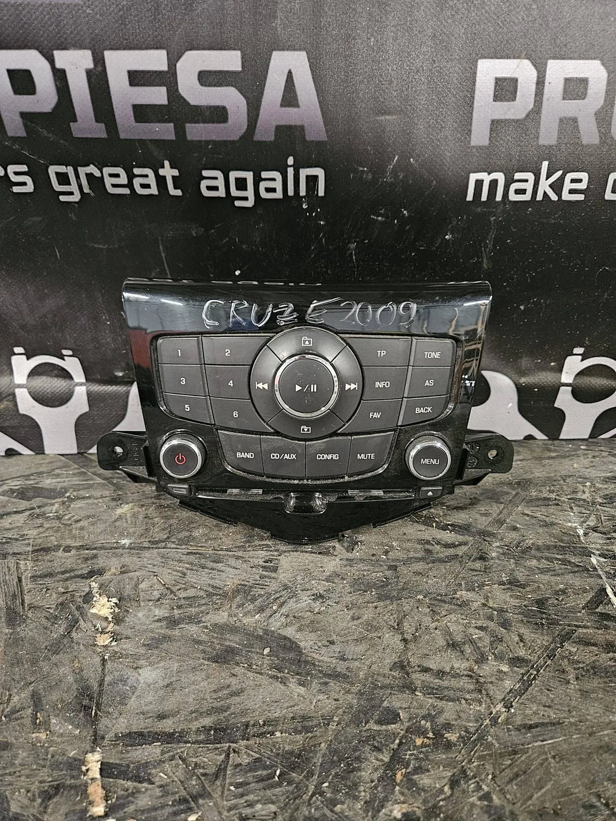 Sistem audio Chevrolet Cruze