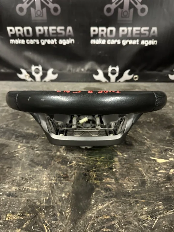 Volan piele cu comenzi 3 spite Honda Civic 8 Type R FN2 - imagine 3