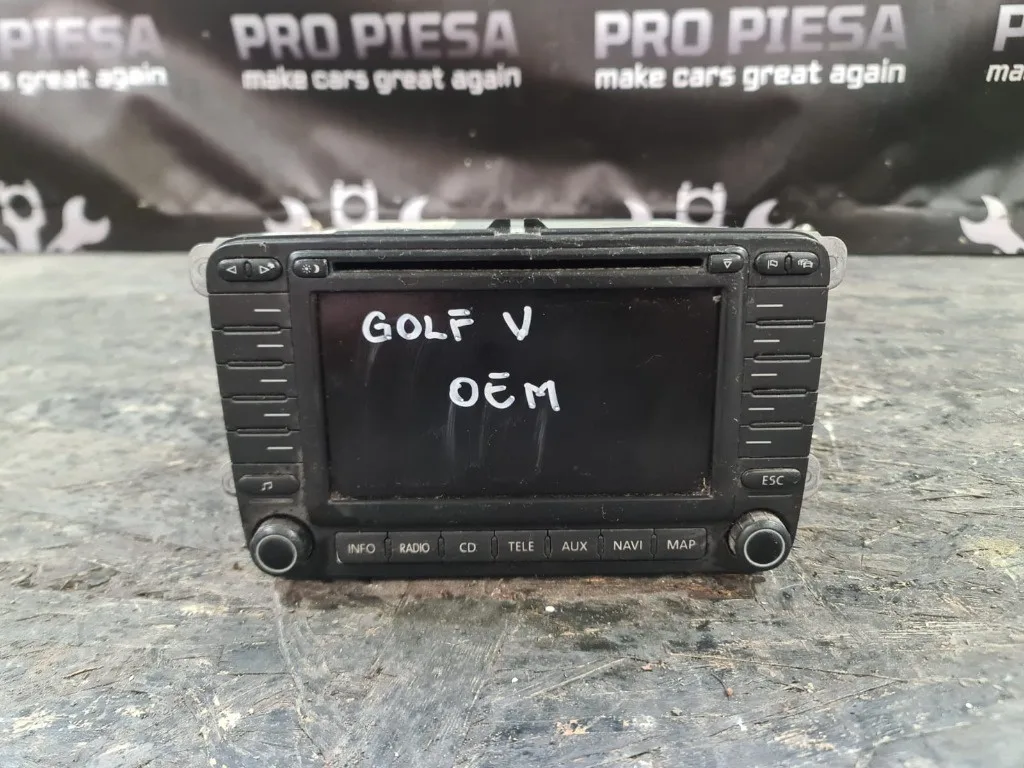 Navigatie originala OEM mare pentru VW Golf 5 Plus, VW Golf 5 - imagine 1