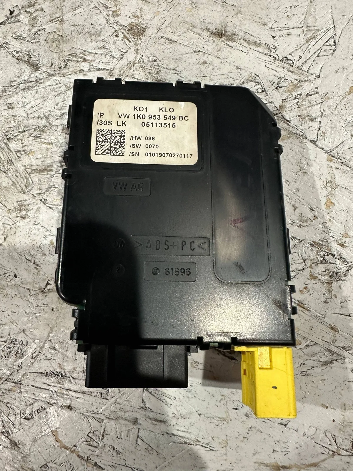 Senzor unghi bracaj Volkswagen Golf V 1K0953549BC