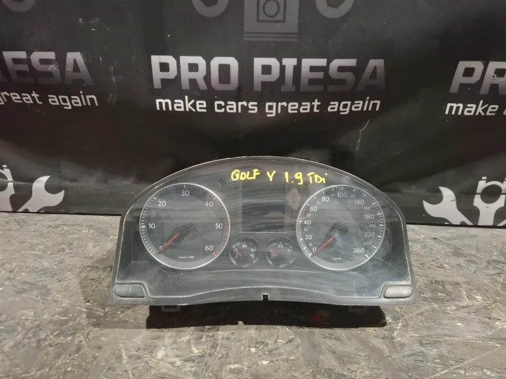 Ceas Bord Volkswagen VW Golf 5 Plus, VW Golf 5 - imagine 1