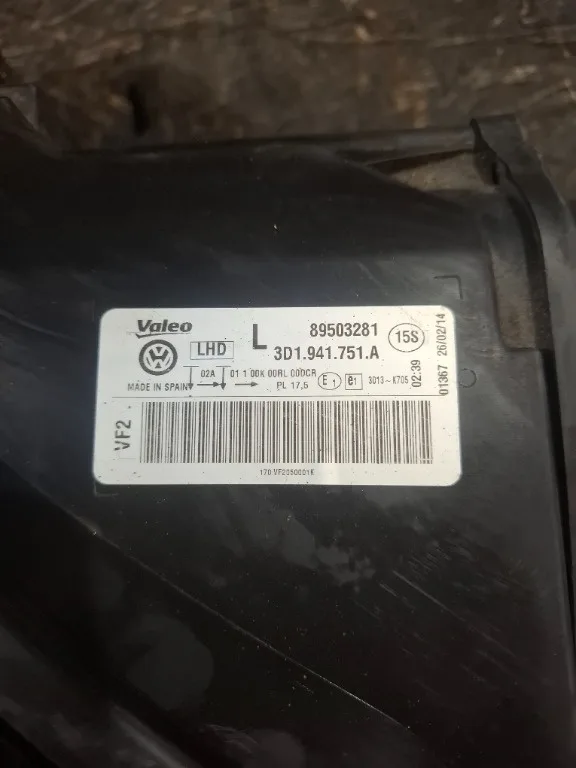 Far dreapta Bixenon Led Volkswagen VW Phaeton - imagine 2