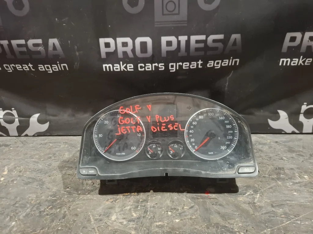 Ceas bord Volkswagen VW Golf 5 Plus, VW Golf 5 - imagine 1