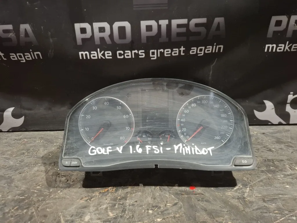 Ceas bord Volkswagen VW Golf 5 Plus, VW Golf 5 - imagine 1