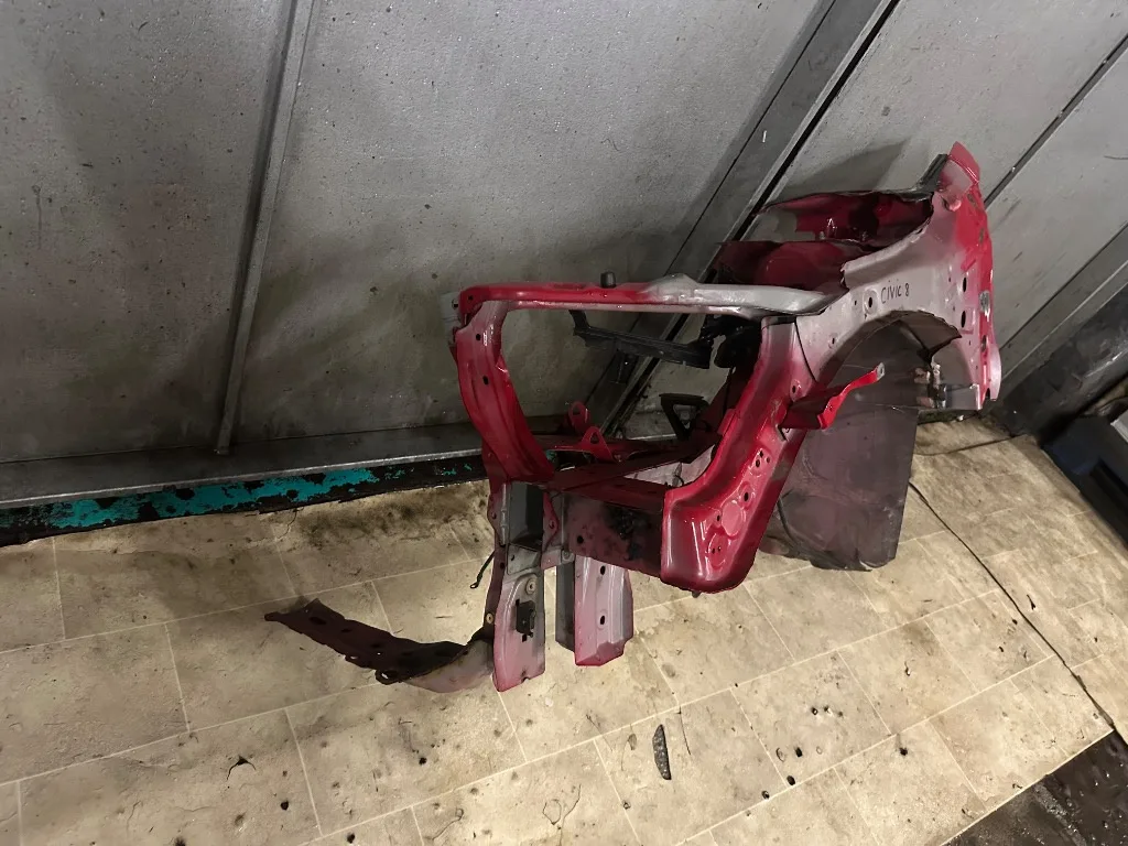 Contra aripa ochelar lonjeron stanga fata Honda Civic 8 Type R FN2 - imagine 2