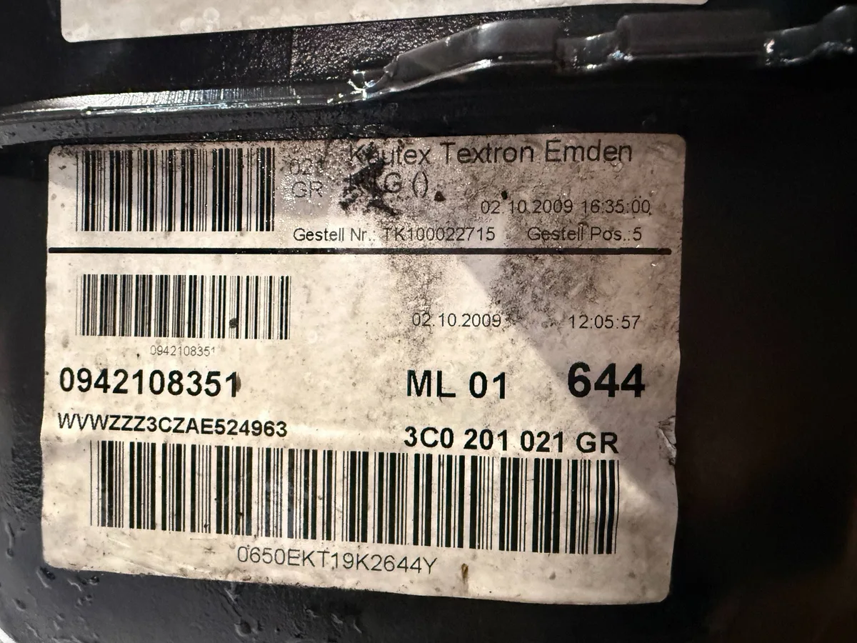 Rezervor combustibil Volkswagen PASSAT CC 3C0201021GR