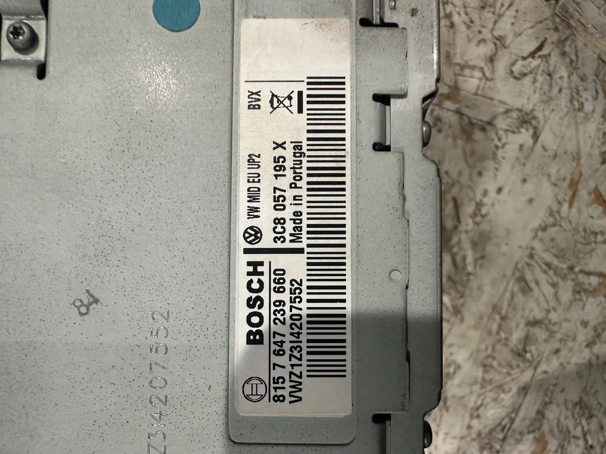 Sistem audio Volkswagen PASSAT CC 3C8057195X